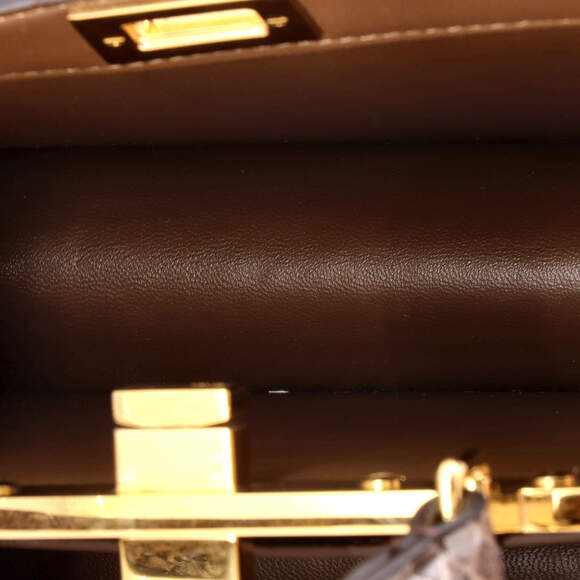 Fendi Petite Peekaboo ISeeU Bag Python - Picture 5 of 6